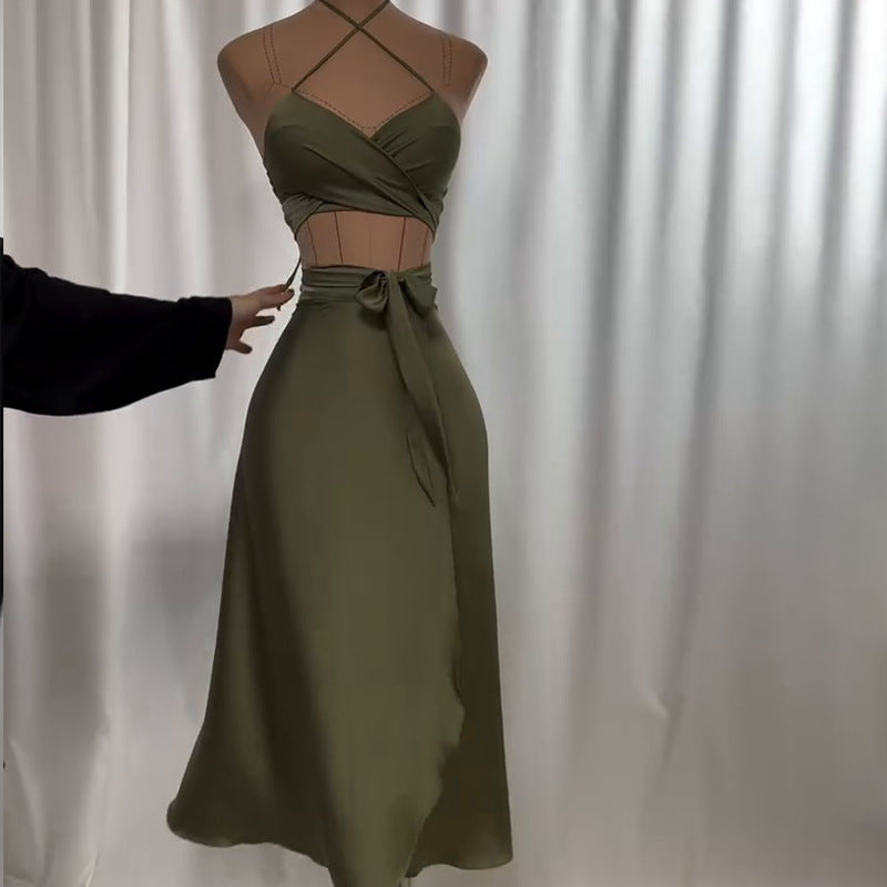 Ensemble Bustier et Jupe Cintrée – Chic et Élégant pour Femme